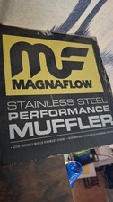 Magnaflo Stainless Steel Muffler. 2.5 I'd x 2.5 id,center to center. picture