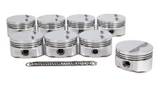 DSS RACING SBF Fits E SEriEs ForgEd Flat Top Piston SEt 4.030 In BorE picture