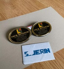 HKS 90s Fender Emblems Badge Rare For Skyline GTR R32 R33 R34 GT JDM NISMO 90s picture