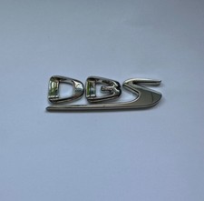 For Aston Martin DBS Fender Badge Aluminum Alloy 3M Adhesive Chrome Silver picture