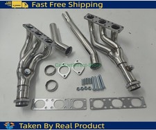 4PCS Performance Exhaust Manifold Headers for BMW E46 E39 Z3 2.5L 2.8L 3.0L L6 picture