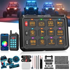 6/8/12 Gang Wireless APP Switch Panel RGB LED Circuit Control Relay System Marin picture