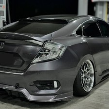 LED Clear Chrome Tail Lights for Honda Civic 10th Gen Sedan 2016-2021 Rear Light picture