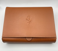 Ferrari F430 599 Schedoni Leather Manual Pouch Document Holder Case Very Good picture