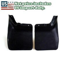 FIT 1997-04 NISSAN NAVARA D22 FRONTIER PICKUP TRUCK REAR PAIR MUD GUARD FLAP NEW picture