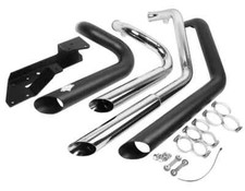 Vance & Hines 47219 Shortshots Staggered Exhaust Black 04-13 Harley Sportster XL picture