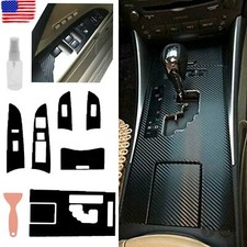 For LEXUS IS250 300 350 2006-2012 Carbon Fiber Gear Shift Box Panel Trim Cover picture