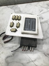93 Wellcraft Scarab 43 Kiekhaefer drives and trim tabs indicator gauge switches picture