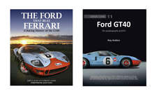 Ford GT40 The Ford that Beat Ferrari & Autobiography Of 1075 TWO BOOK SET picture