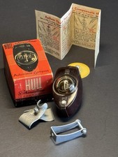 Vintage Antique Hull Streamline Bakelite Automobile Compass Complete In Box picture