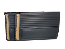Interior Door Panel For BMW E12 Sedan 5 Series 1972-1981 Black 4 PCS picture