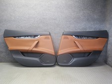 2017-2021 MASERATI QUATTROPORTE M156 REAR DOOR INTERIOR TRIM PANEL SET OF 2 picture
