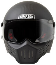 Simpson Racing M30DLSC M30 Motorcycle Helmet Adult Large Satin Carbon picture