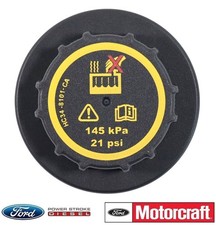 2015-2019 6.7L Powerstroke OEM Coolant Tank Degas Bottle Cap Motorcraft RS-533 picture
