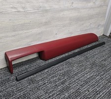 92-96 FORD F150 F250 F-150 DASH DASHBOARD PAD TRIM PANEL RED OEM 1992 93 94 95 picture