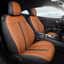 FEINEPRO Custom Seat Covers Ford Mustang Fastback Mach 1 Coupe 2015-2023 Leather picture