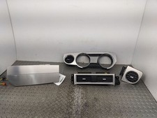 10-14 FORD MUSTANG CLUSTER BEZEL DASH VENT TRIM BEZEL PANEL SET SILVER 1203099 picture