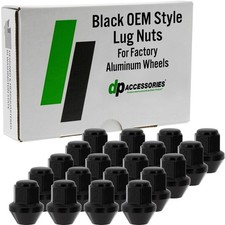Black Lug Nuts | 2018-2026 Land Rover Range Rover Velar | Factory Wheels picture
