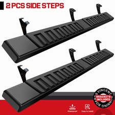 Black Running Board Fit 2007-2021 Toyota Tundra Double Cab 6