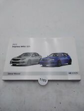 2012 Subaru Impreza WRX STI Owner's Manual  picture