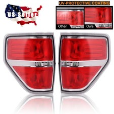 2 Faros Traseros Set Con Bombillas Para Ford F150 2009 2010 2011 2012 2013 2014 picture