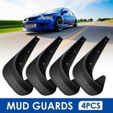 4x Universal Mud Flaps Splash Guards EVA Plastic Wearing Mudguards For CarFender picture