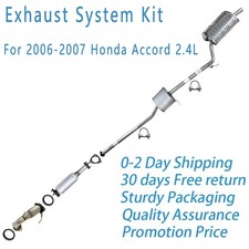 EPA-Approved Complete Exhaust System Kit fits: 2006-2007 Honda Accord 2.4L picture
