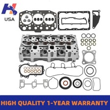 Complete Cylinder Head Assy & Full Gasket Set for Yanmar 3TNM74 3TNM74F-SAKV picture