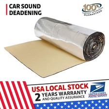 43sqft 10mm Sound and Heat Proofing Car Sound Deadener Insulation Underlay Mat picture