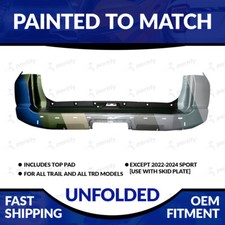 NEW Painted 2014-2023 Toyota 4Runner Trail/Premium/TRD Unfolded Rear B picture