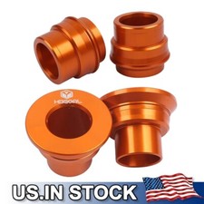 ORANGE Front Rear Wheel Spacers For KTM 150-500 XC SX SXF XCF EXC XCW XCFW 2024 picture