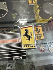 Ferrari Nose Emblem Badge OMEA Milano Metal 250,275,330,365 picture