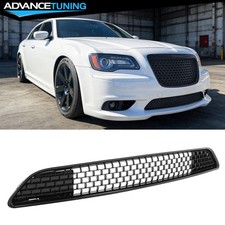 For 11-14 Chrysler 300 SRT8 Gloss Black SRT8 Style Front Lower Mesh Grille ABS picture