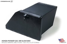 Honda Pioneer 500 520 Glove Box Storage USA Made Original Design V3 picture
