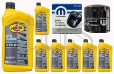 Genuine Mopar Engine Oil Change Kit 2012-2023 Dodge Charger 6.4L engine oil 0w40 picture