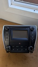 2015-2017 Toyota Camry Radio Touchscreen 86140-06660 + Climate Control Panel OEM picture