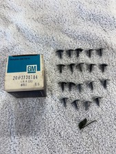 56-61 C1 Corvette Side Trim Molding Retainers (20)--GM #3730104--NOS picture