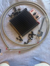CHRYSLER A727/A904 Transmission Cooler kit w/ 6AN LINE & DERALE 13614 COOLER picture