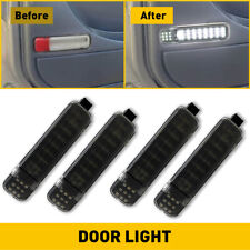 For 99-06 Chevy Silverado Suburban Tahoe Smoke LED Door Courtesy Lamps Lights 4x picture