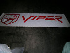 DODGE VIPER VINYL BANNER, 10 FEET WIDE picture