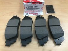 19-25 RAV4 & RAV4 HYBRID CERAMIC REAR BRAKE PADS GENUINE TOYOTA 04466-AZ214 picture
