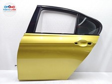 2015-2018 BMW M3 F80 REAR LEFT SIDE DOOR SHELL COVER AUSTIN GELB METALLIC OEM picture