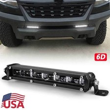 7inch Slim LED Light Bar Spot Flood Work Fog Driving Truck Offroad ATV SUV 4WD picture