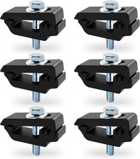 6PCS Aluminum Truck Bed Tonneau Cover Mounting Clamps ReplacemenT 1112514 picture