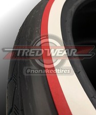 Deluxe twin white wall /color wall tire kit picture