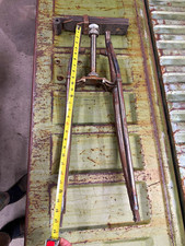 Mid-USA Custom Indian-Style Leaf Spring Front End - Raw Steel, 7/8