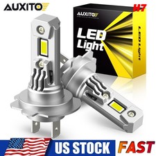 2/4x AUXITO H7 LED Headlight Bulbs HIGH LOW BEAM Super Bright 40000LM 90W CANBUS picture