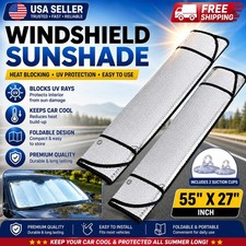 Foldable Car Windshield Front Window Sun Shade Cover Visor UV Block Protector picture
