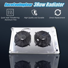 Fit For 1973–1980 Chevy C/K Series Pickup 3 Row Cooling Radiator Shroud Fan picture