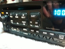 2002 2001 2000 1999 1998 1997 1996 1995 GM GMC  truck am/fm cd radio silverado  picture